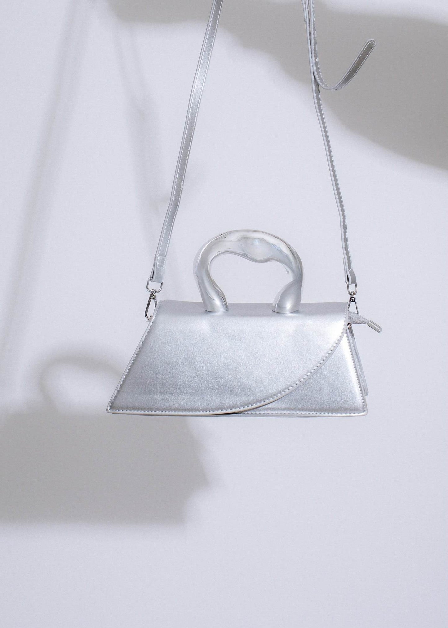 Handbag Silver - REBECATHELABEL