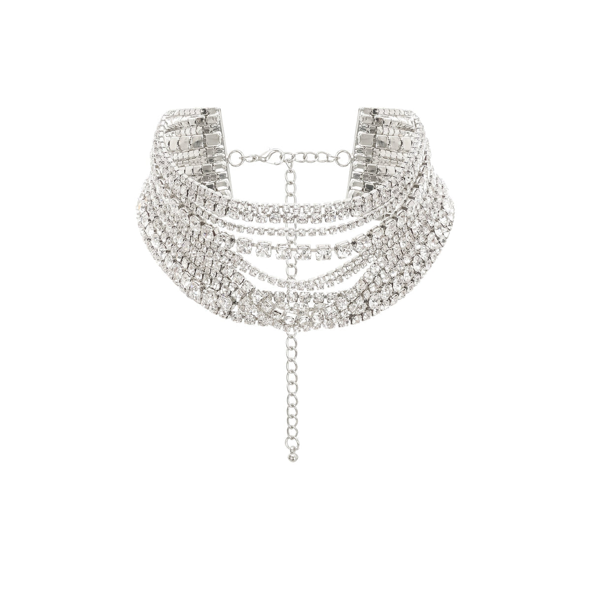 crystal-embellished necklace