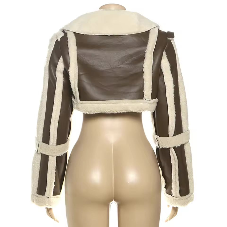 Thickened Warm Double-Sided Short Jacket