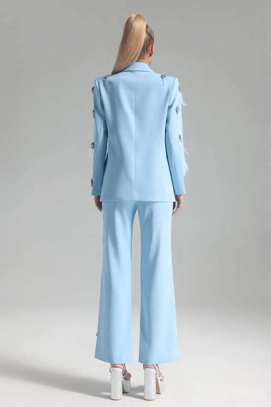 Rossy blazer set - REBECATHELABEL