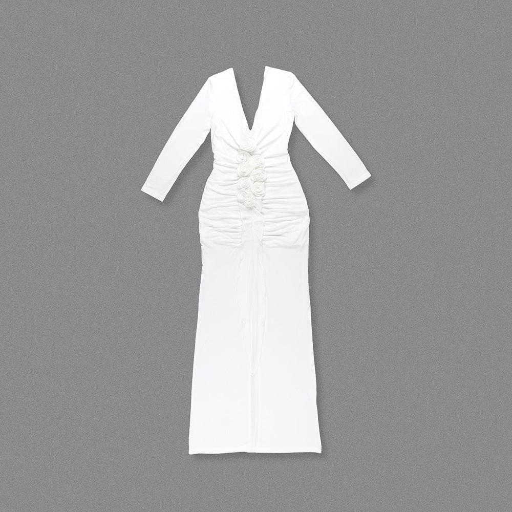 Milan white dress - REBECATHELABEL
