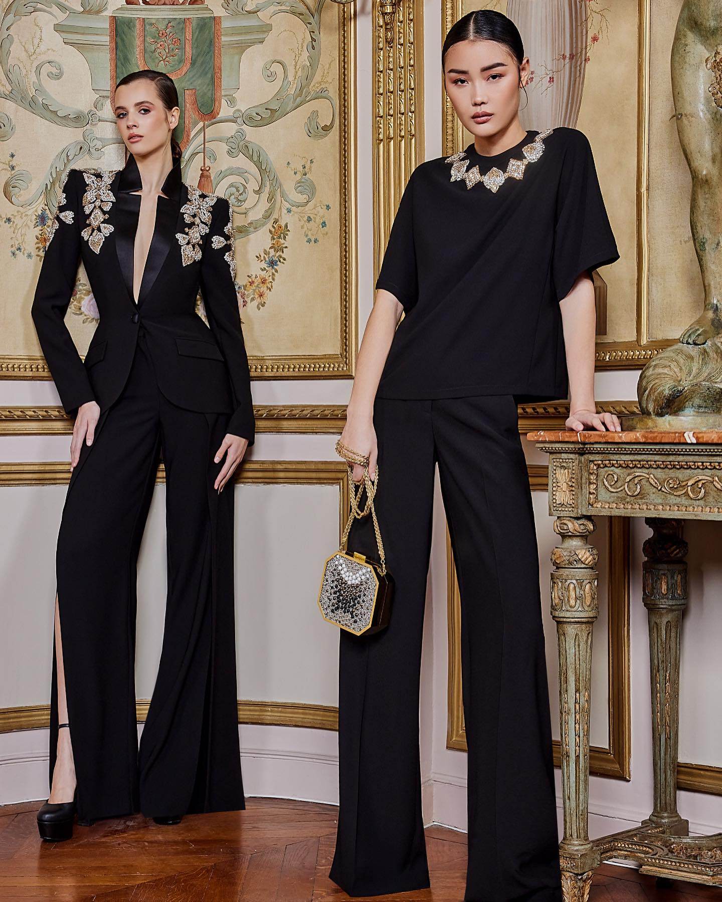 Aloma blazer pant set - REBECATHELABEL