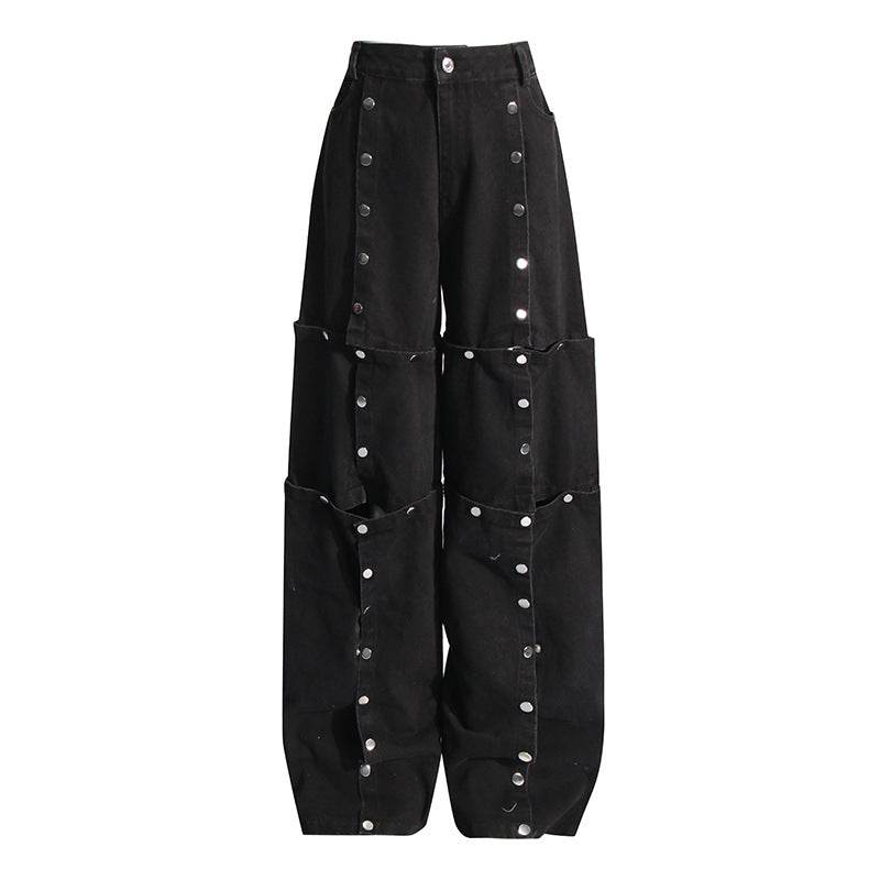 Spring Personality Trendy Detachable Jeans - REBECATHELABEL