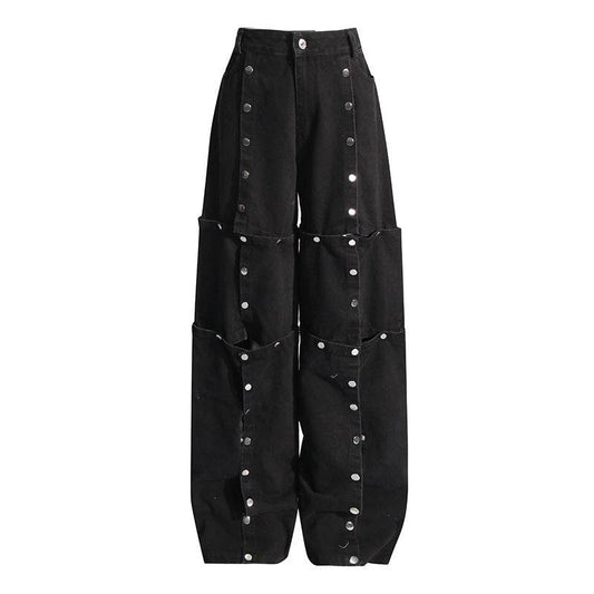 Spring Personality Trendy Detachable Jeans - REBECATHELABEL