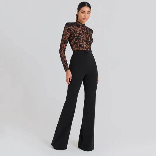 Alexander lace jumpsuit - REBECATHELABEL