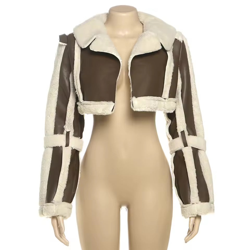 Thickened Warm Double-Sided Short Jacket