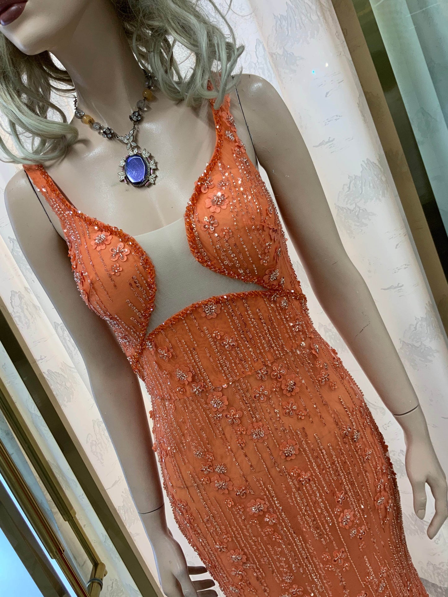 Milan floor length maxi dress - REBECATHELABEL