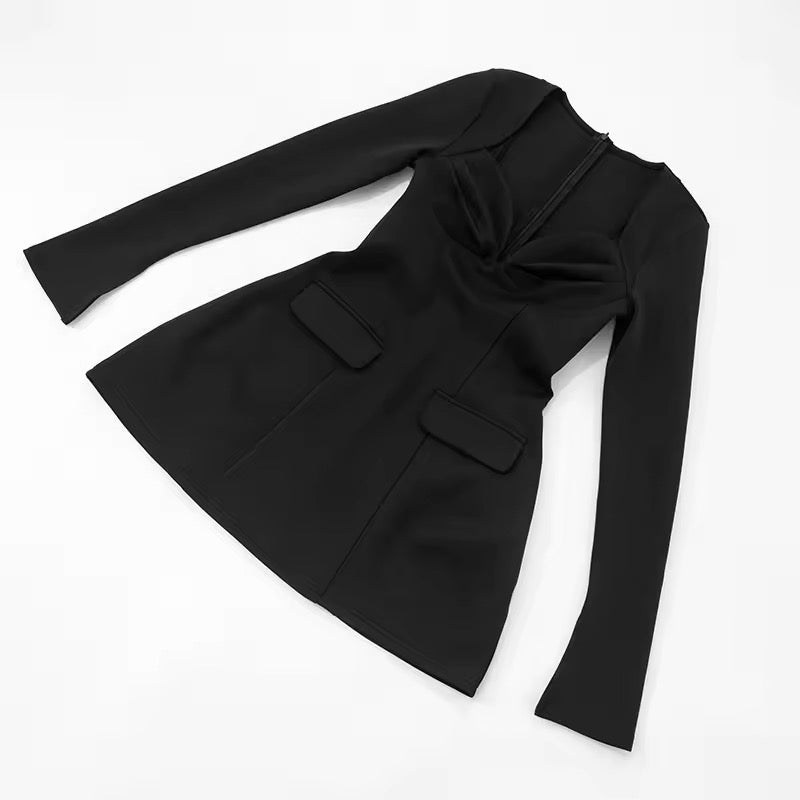 Long Sleeve Sexy Mini