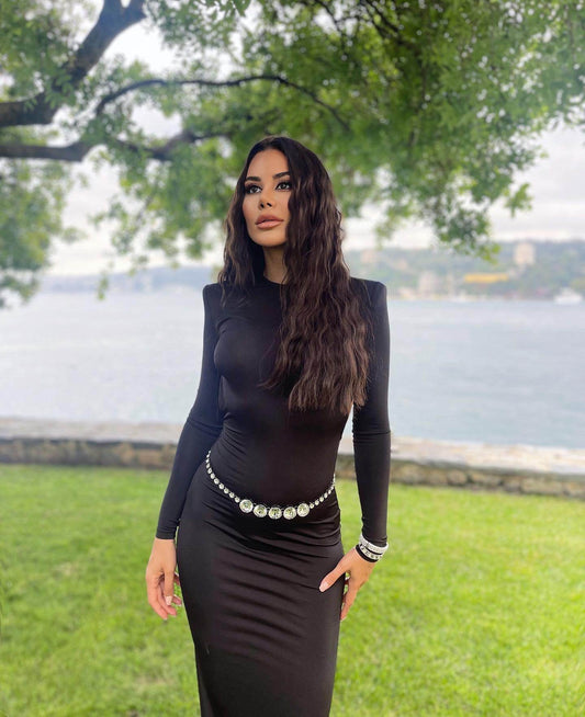 Rhona midi dress - REBECATHELABEL