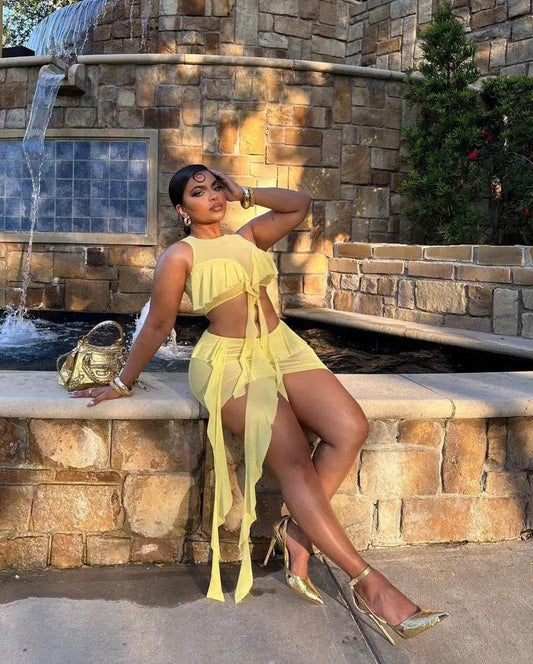 Berbie doll skirt set - REBECATHELABEL