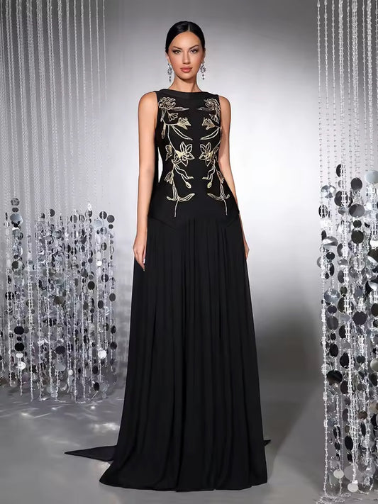 Ribbon Slim Fit 2-Piece Dress