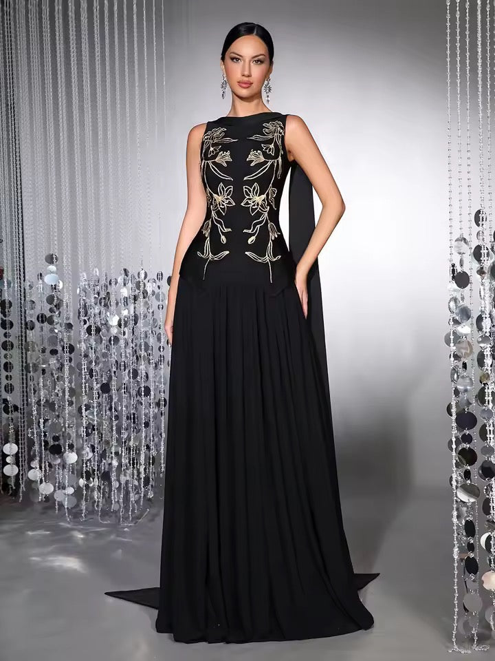 Ribbon Slim Fit 2-Piece Dress