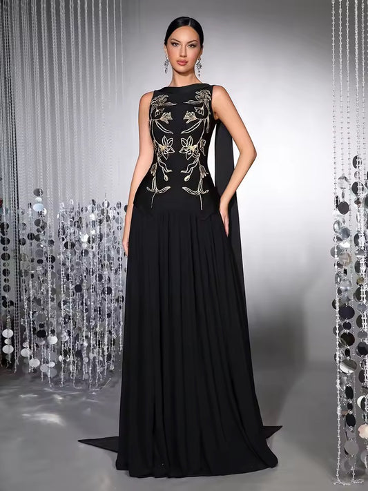 Ribbon Slim Fit 2-Piece Dress