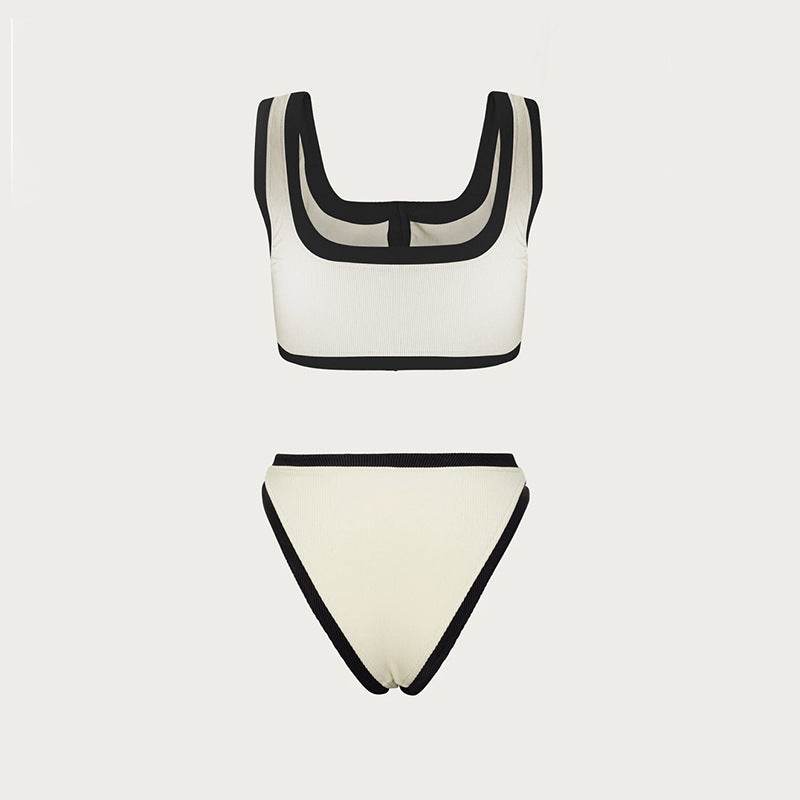 High Grade Split Swimsuit Classic Bikini - REBECATHELABEL