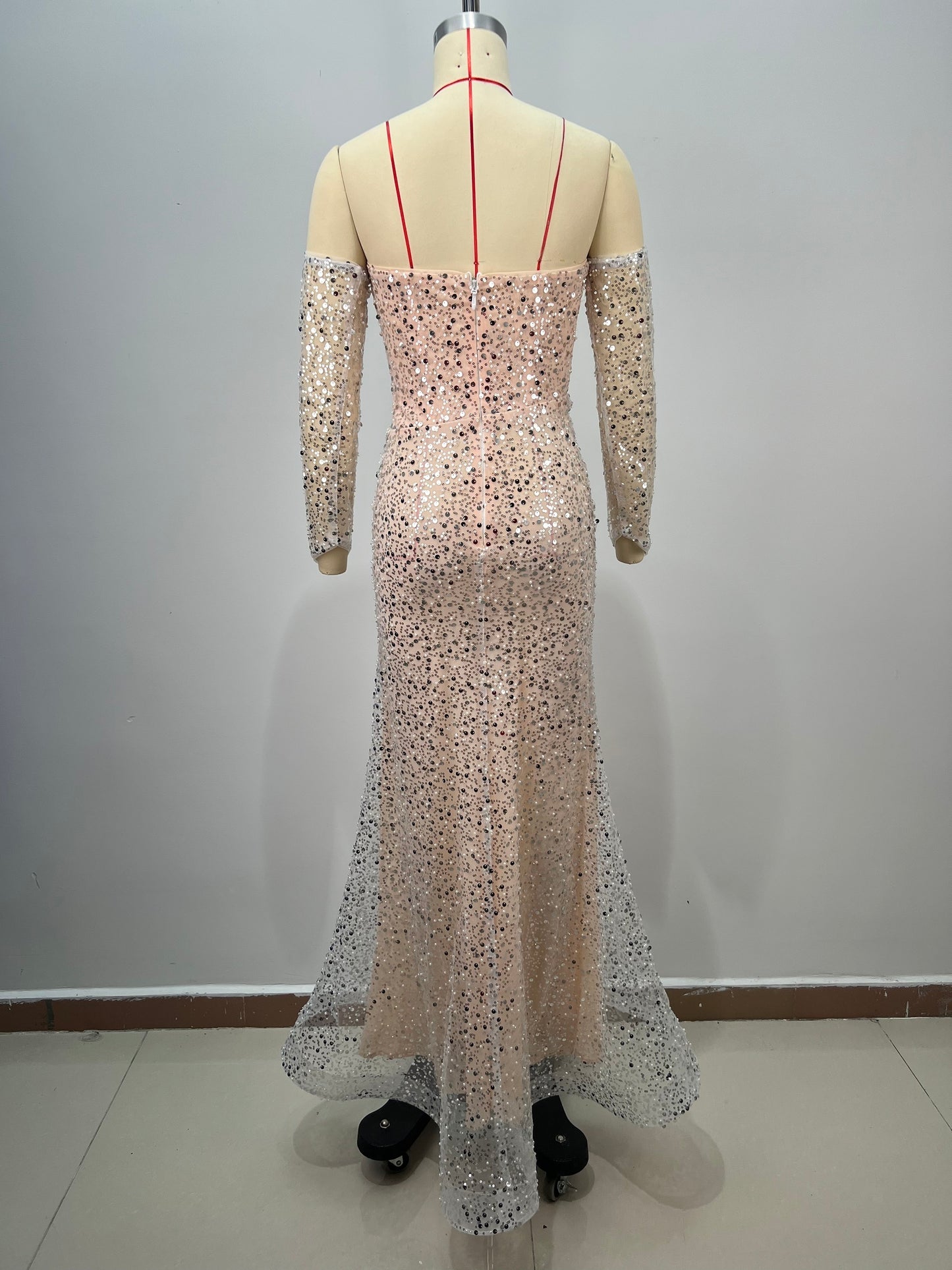 Glittering Mermaid Prom Dress