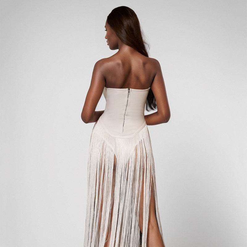 Honey and milk dress - REBECATHELABEL