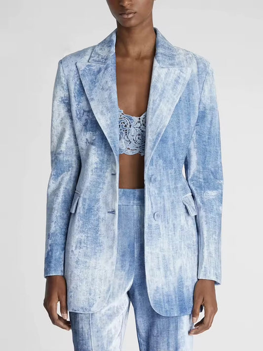 Single Breasted Slim Blazer