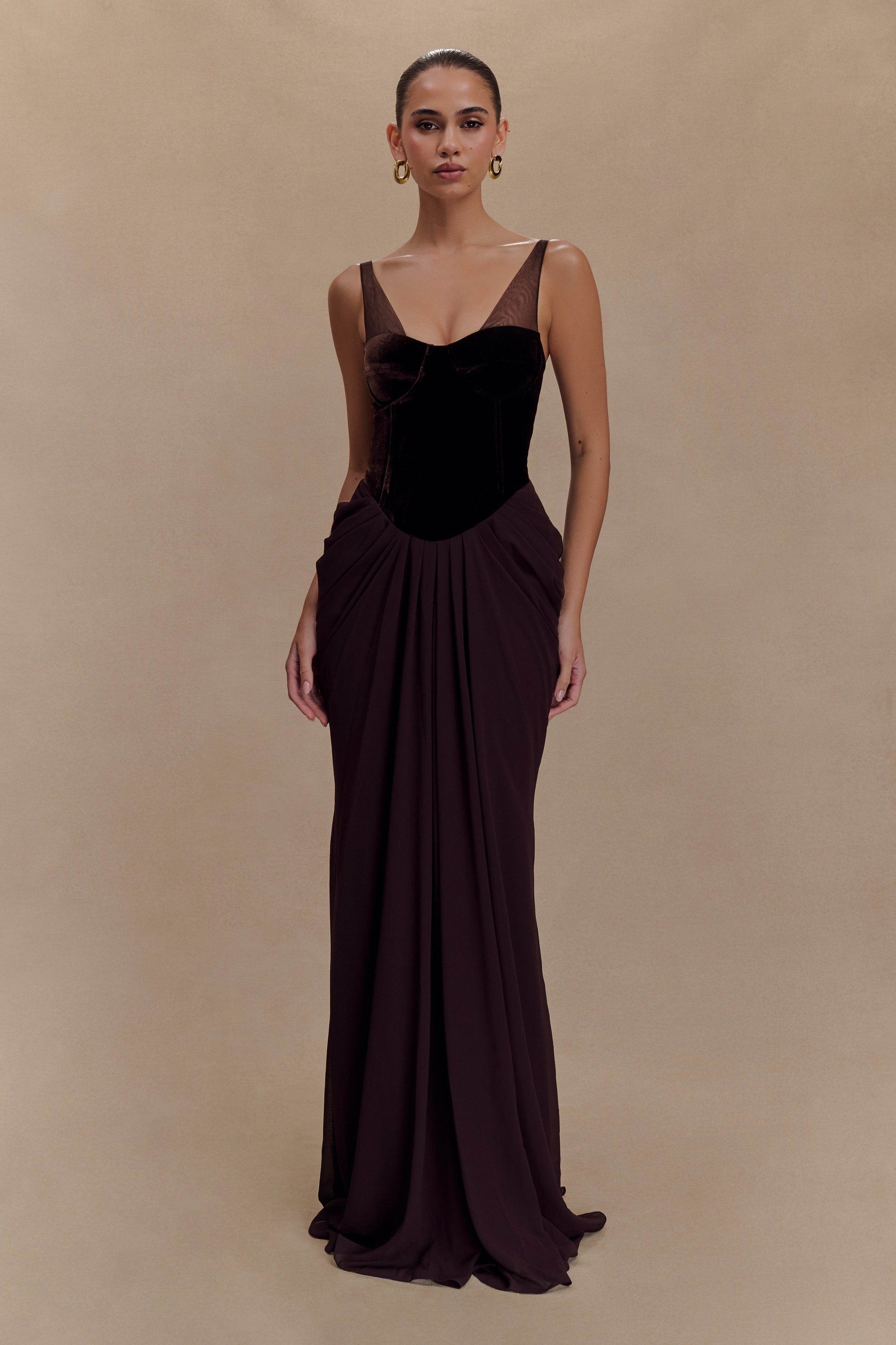 Becca floor length dress - REBECATHELABEL
