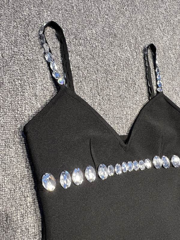 Adana diamond mini dress - REBECATHELABEL