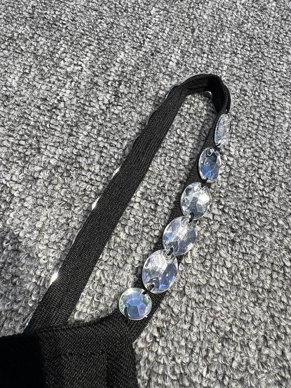 Adana diamond mini dress - REBECATHELABEL