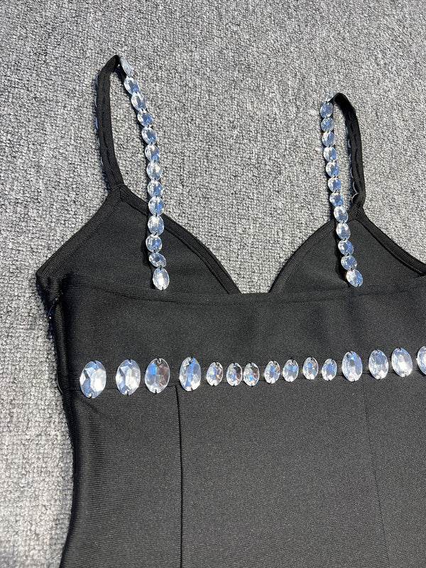 Adana diamond mini dress - REBECATHELABEL