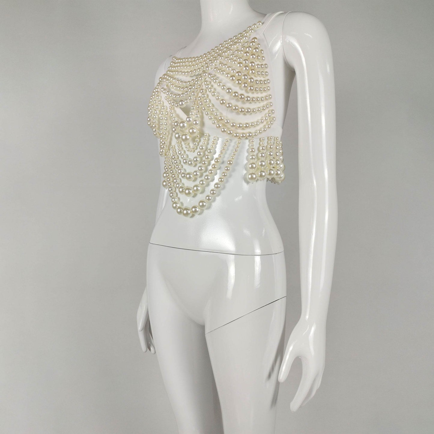 Alaine pearl top - REBECATHELABEL