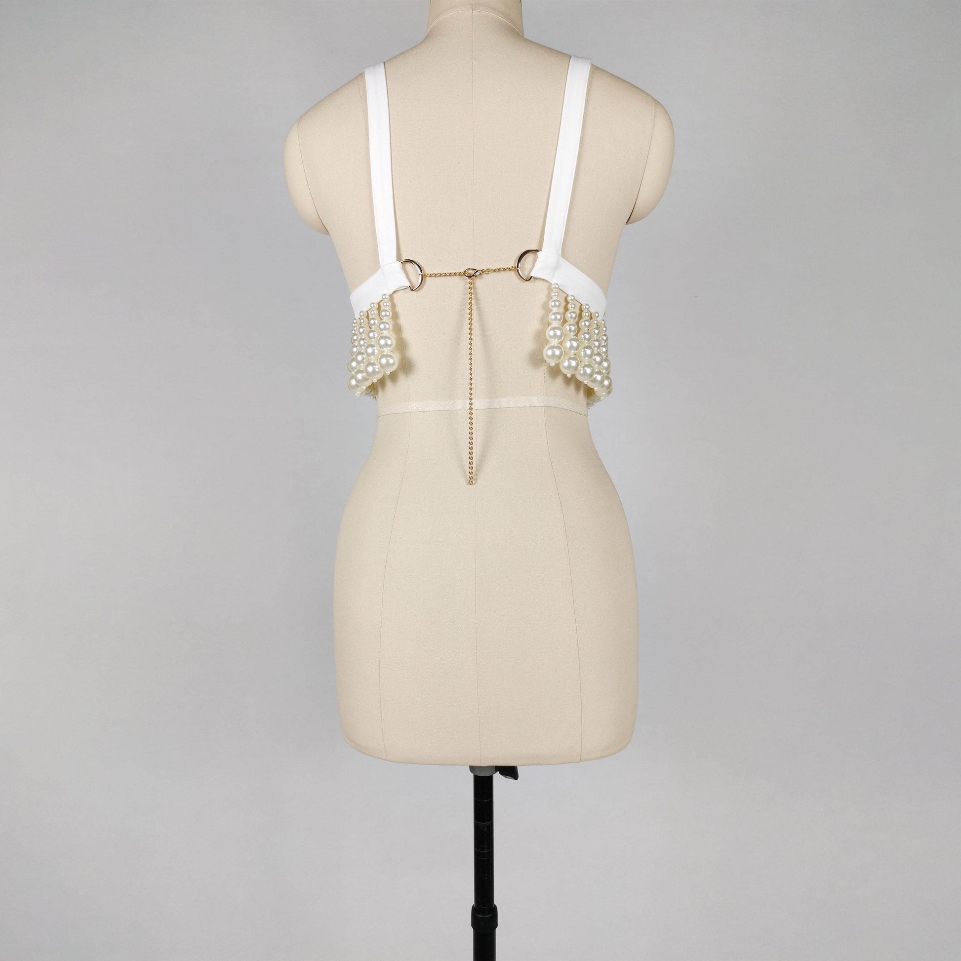 Alaine pearl top - REBECATHELABEL