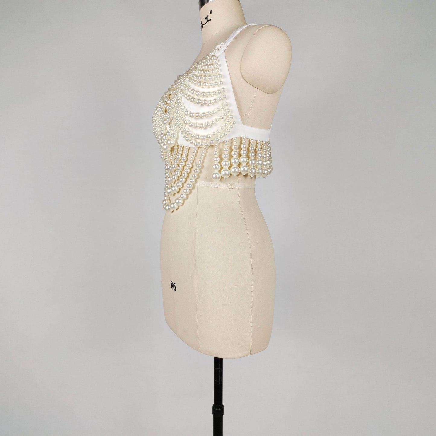 Alaine pearl top - REBECATHELABEL