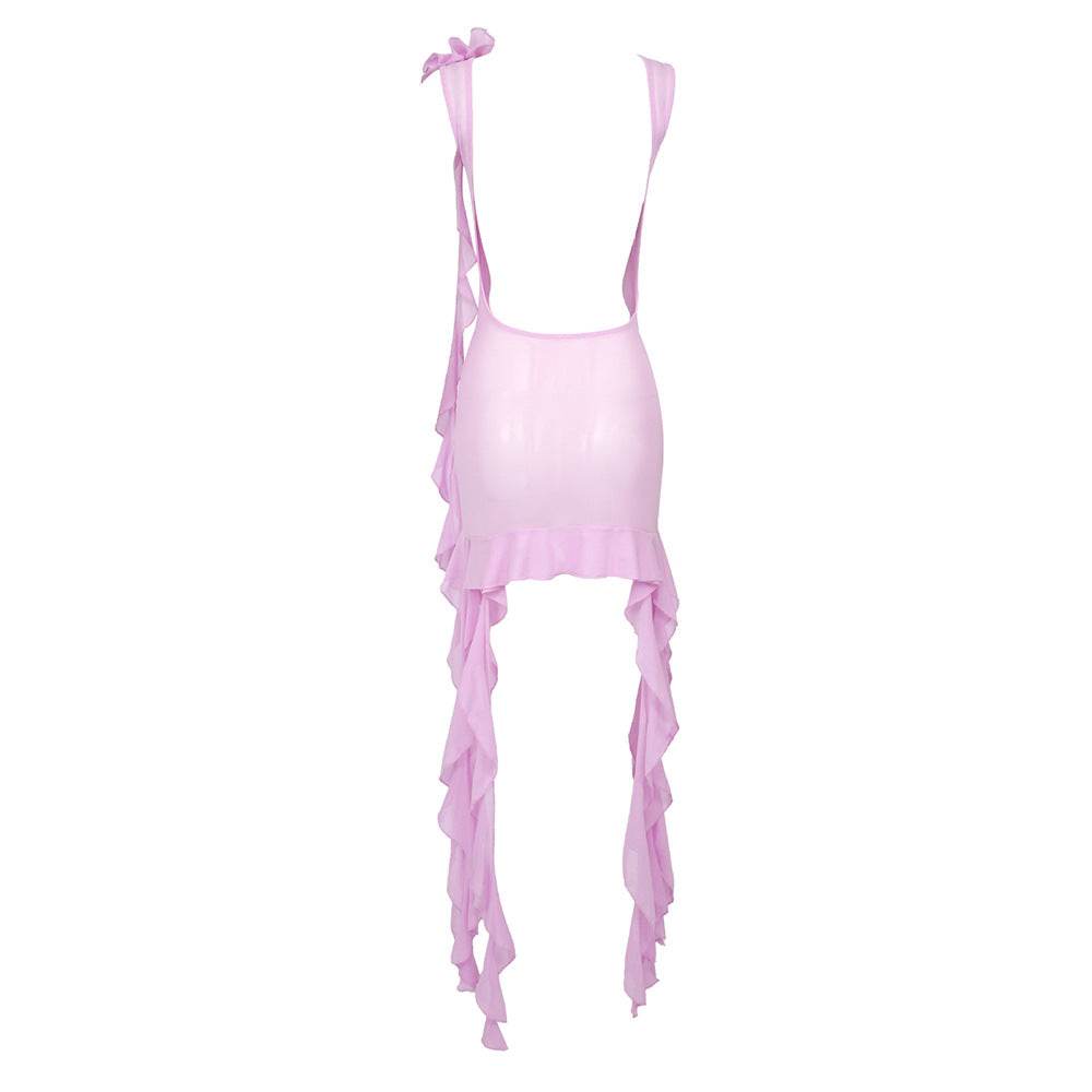 All eyes on me see through dress - REBECATHELABEL