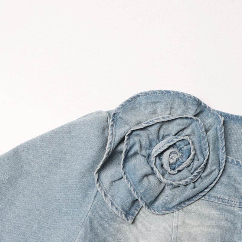 Aloma denim jacket - REBECATHELABEL