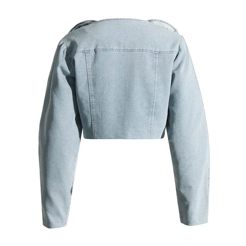 Aloma denim jacket - REBECATHELABEL