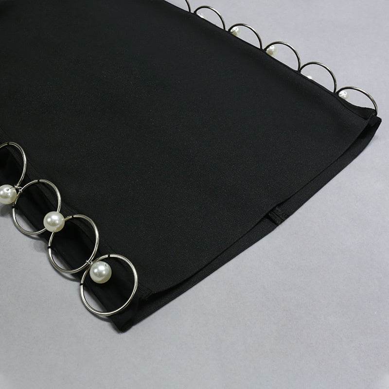 Aloma pearl mini dress - REBECATHELABEL