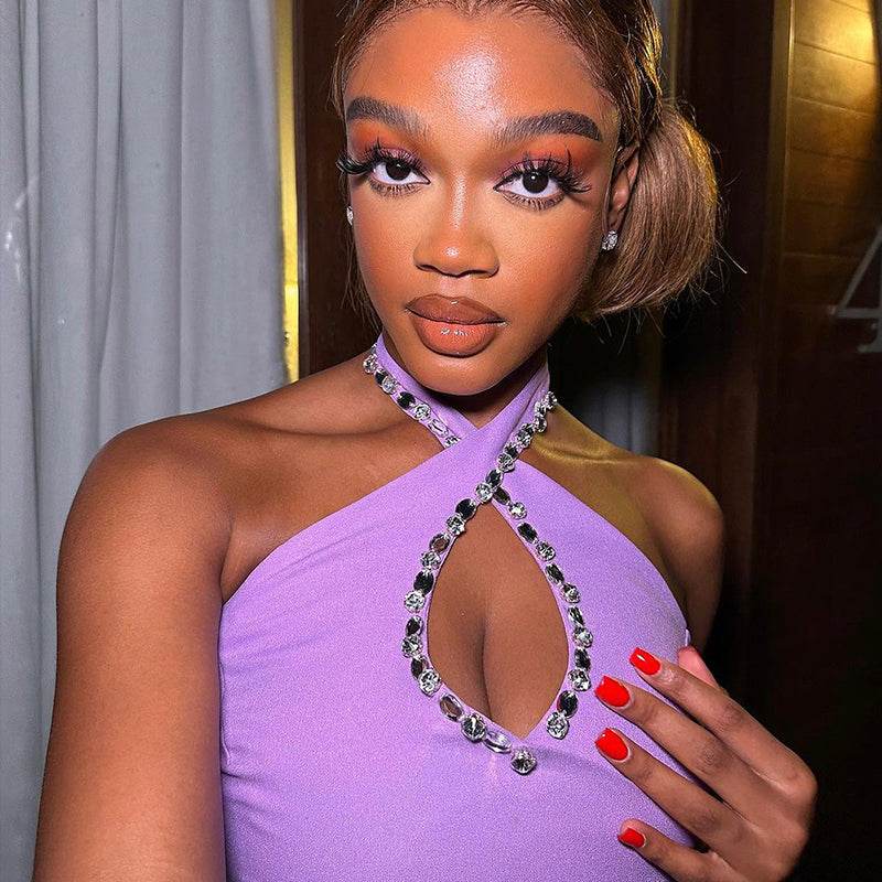 Am pretty and I know it feather mini dress - REBECATHELABEL