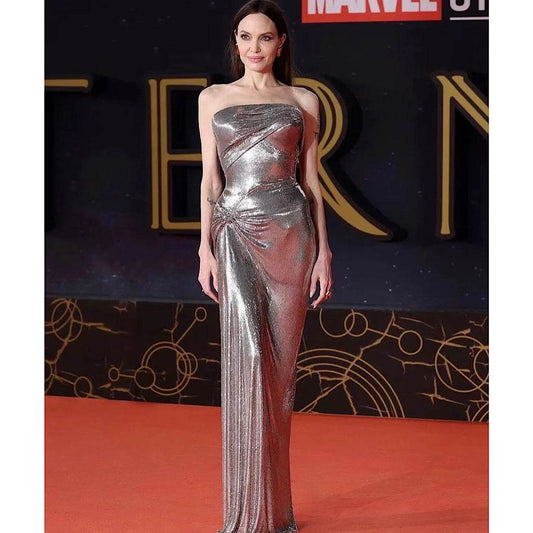 Angelina floor length dress - REBECATHELABEL