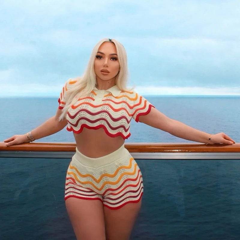 Posha short set - REBECATHELABEL