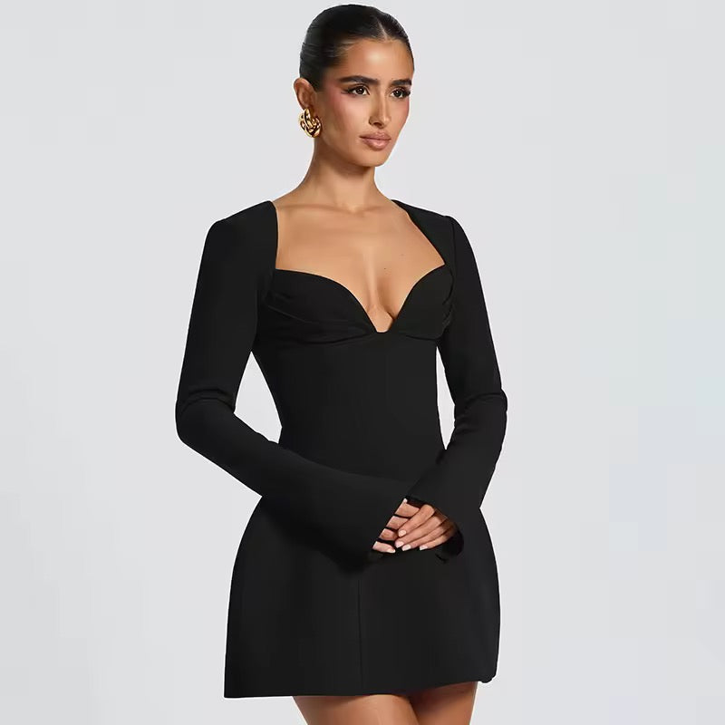 Long Sleeve Sexy Mini