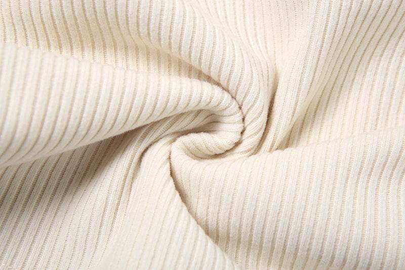 Off Shoulder Halter Sexy Long Sleeved Shirt Stitching Skirt set - REBECATHELABEL