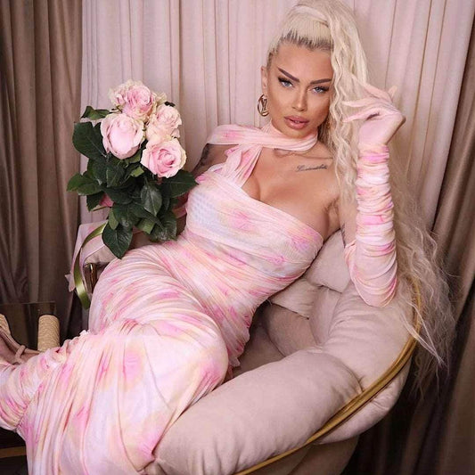 Berbie midi glove dress - REBECATHELABEL