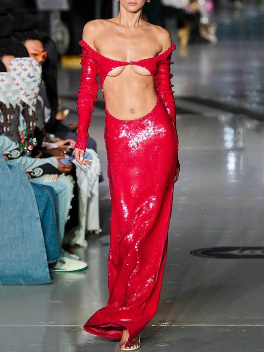 Bianca backless dress - REBECATHELABEL