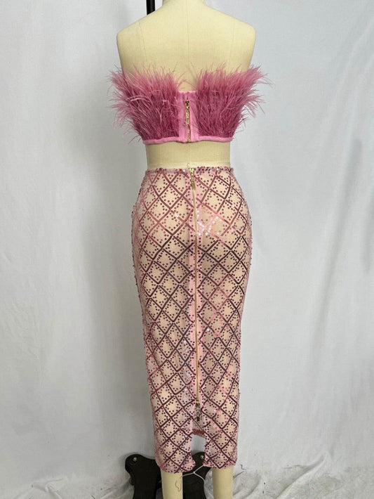 Bianca skirt Party Set - REBECATHELABEL