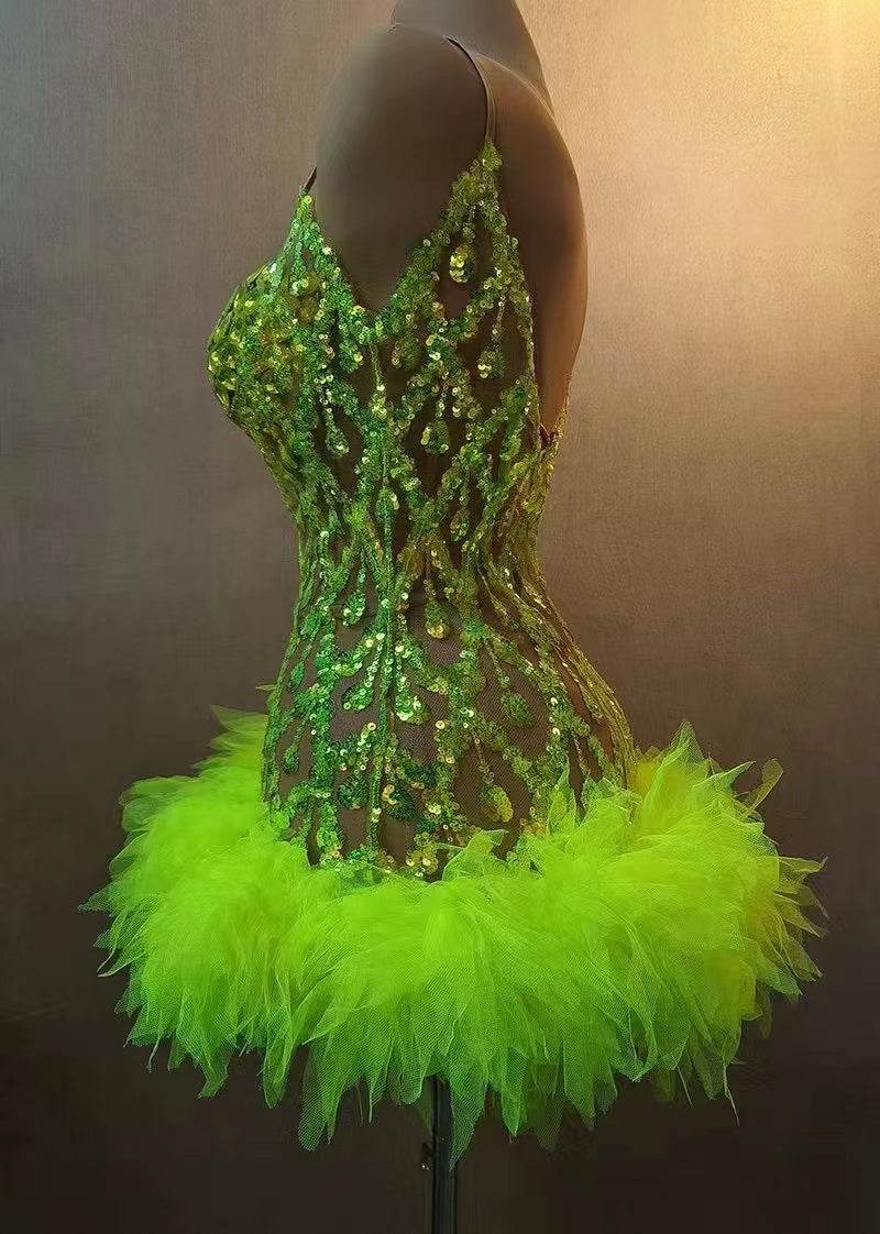 Birthday day gal mini dress - REBECATHELABEL