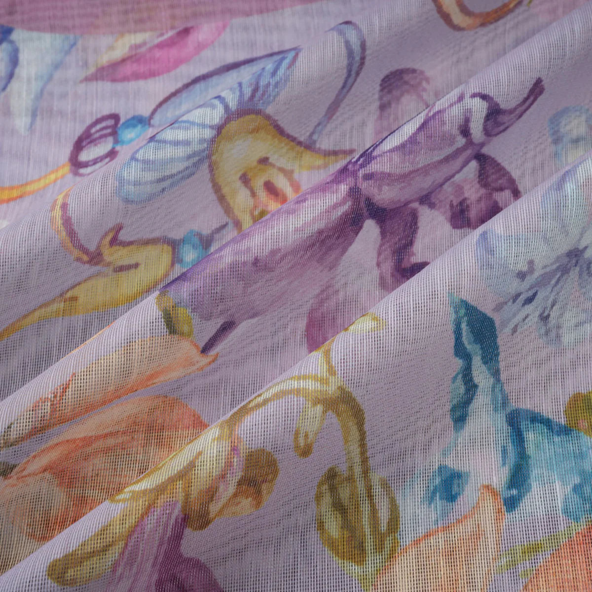 Pink Floral Print Maxi Dress