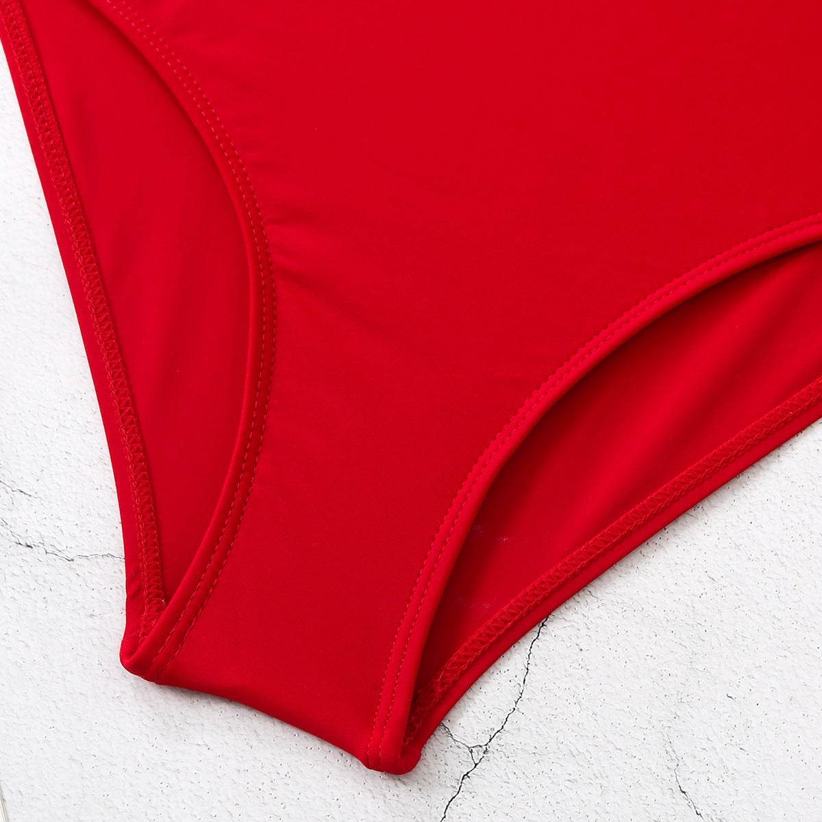 Short Skirt Two Piece Set Big Floral Swimsuit - REBECATHELABEL