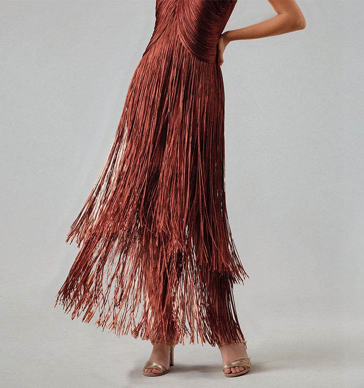 Olay tassel dress - REBECATHELABEL