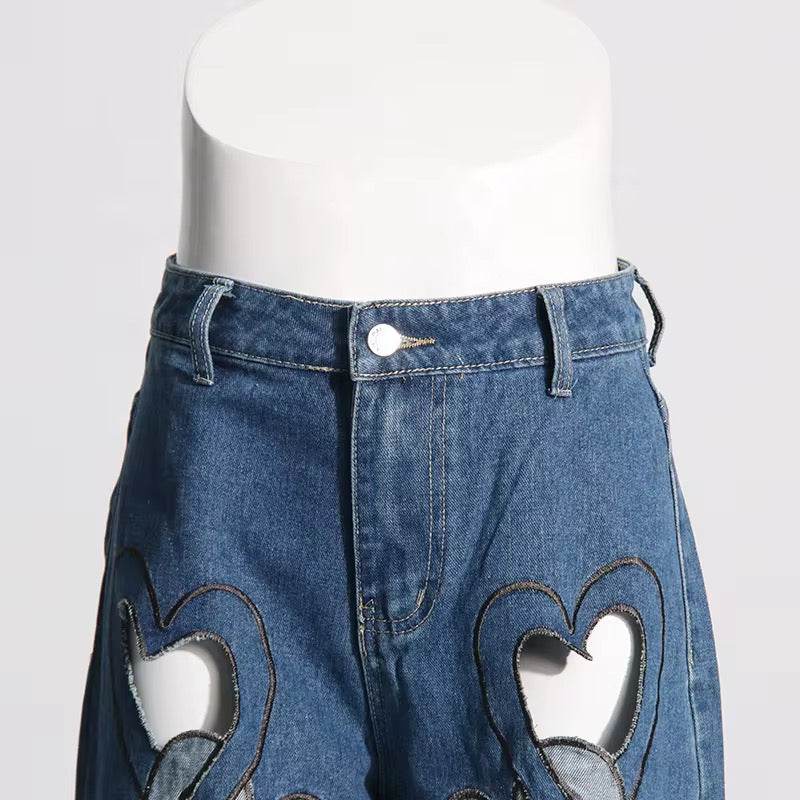 Belynda denim pant set - REBECATHELABEL