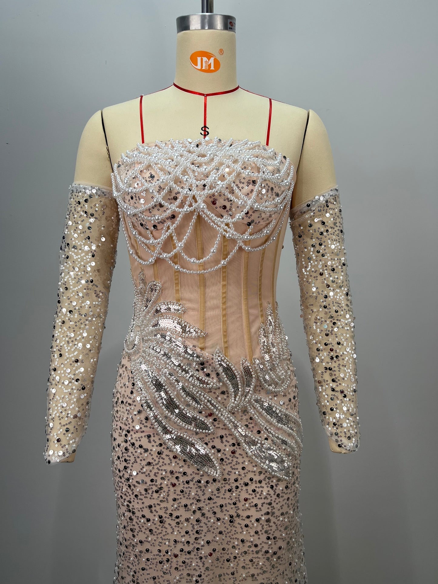 Glittering Mermaid Prom Dress