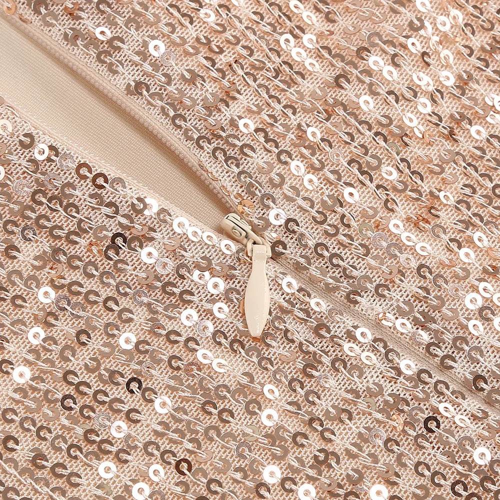 Backless Sleeveless Gold Tight Long Dress - REBECATHELABEL