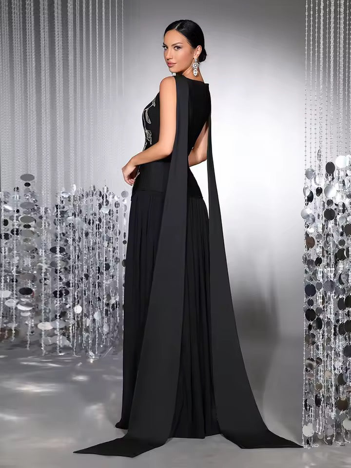 Ribbon Slim Fit 2-Piece Dress