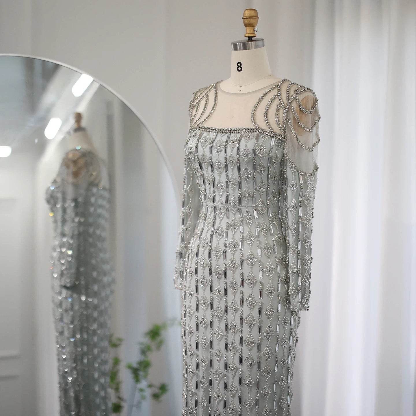 Camellia evening gown dress - REBECATHELABEL