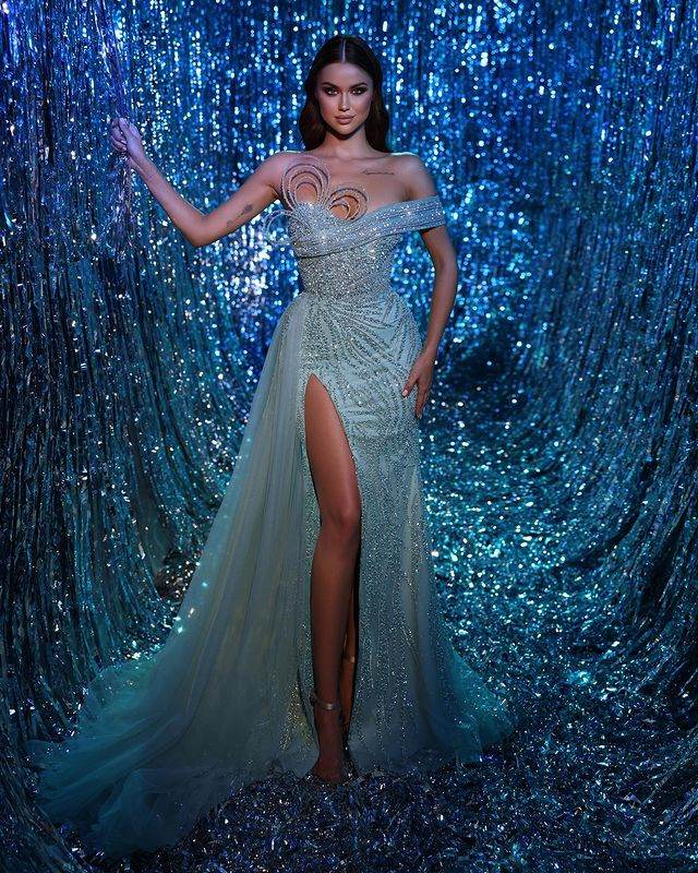 Camille floor length dress - REBECATHELABEL